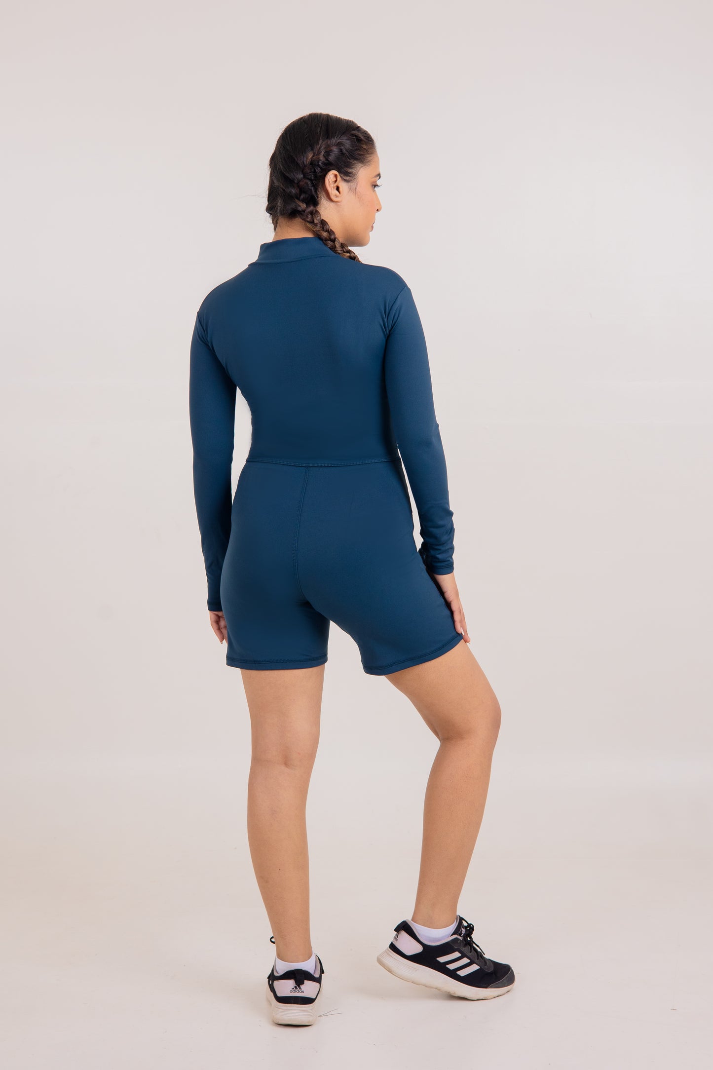 Airforce Blue Akasha Romper