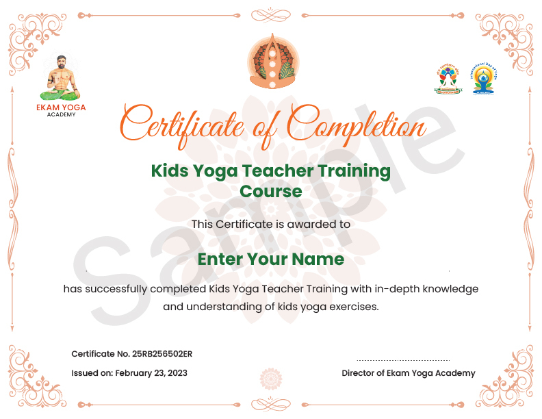Kids Yoga Teacher Training Certification