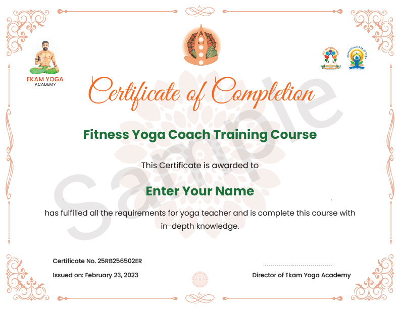 Fitness Yoga Coach Training Certification
